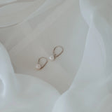 Boucles d’oreilles Barre & Perle