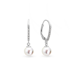 Boucles d’oreilles Barre & Perle