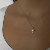 Collier Perles & Swarovski