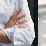 Asymmetrical Opened Ring