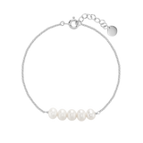 Pearl Row Bracelet