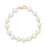 Gold Bead Bracelet