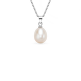 Drop Pearl Necklace