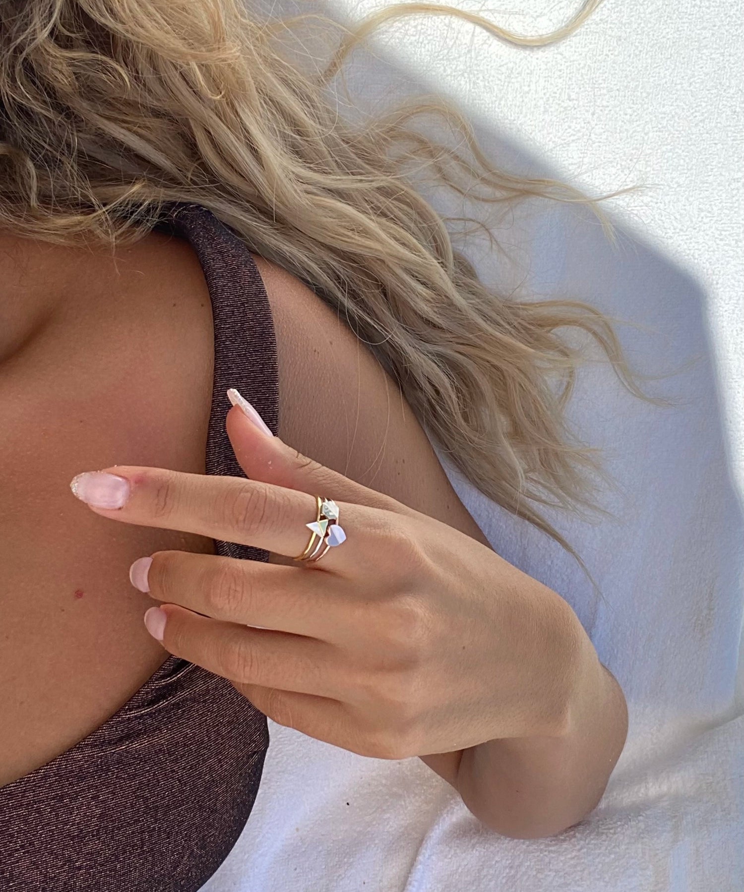 Divided Stone Ring