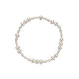 Clea Bracelet - white freshwater pearl bracelet by Nishi Pearls