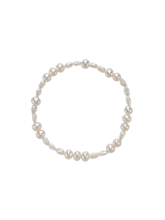 Clea Bracelet - white freshwater pearl bracelet by Nishi Pearls