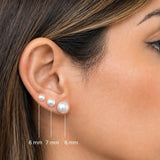 14kt Gold Midi Studs