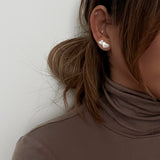 Heart of Pearl Earring