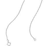 Infini Necklace - 8-9mm sterling silver with topaz, 18in by Nishi Pearls, studio alternate angle